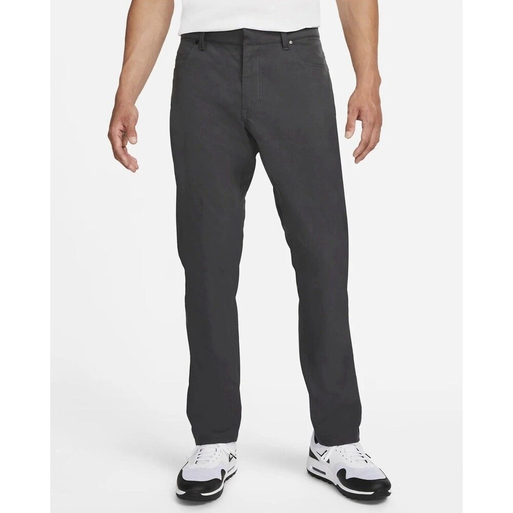 Nike Men’s Dri-Fit Repel 5 Pocket Slim Fit Golf Pants Gray DA3064-070 30x30 NEW